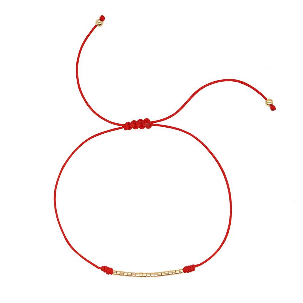 2025 Year of the Snake Lucky Red String Handmade Beaded Bracelet Set with Evil Eye for Couples