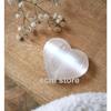 Heart In SELENITE - Softness &; Intuition 7.5 Cm X 7 Cm