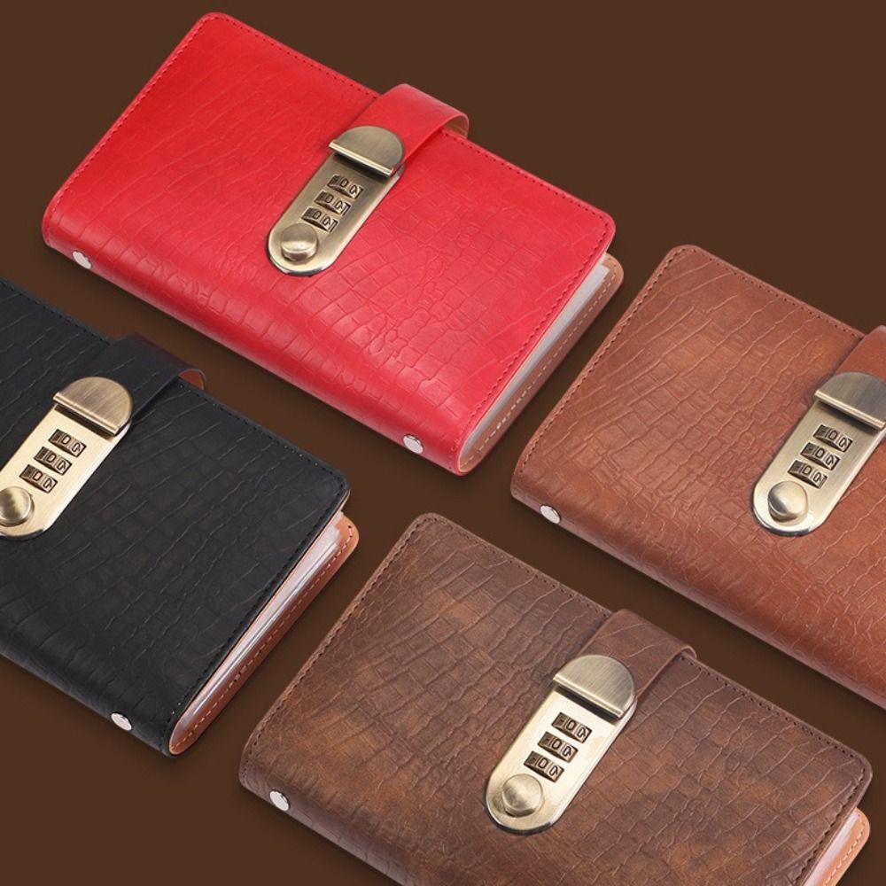 With Password Lock 100 Envelope Challenge Binder Waterproof Budget Saving Book