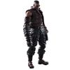PLAY ARTS Kai FINAL FANTASY VII REMAKE Barrett Wallace PVC Painted Movable Figure No.2