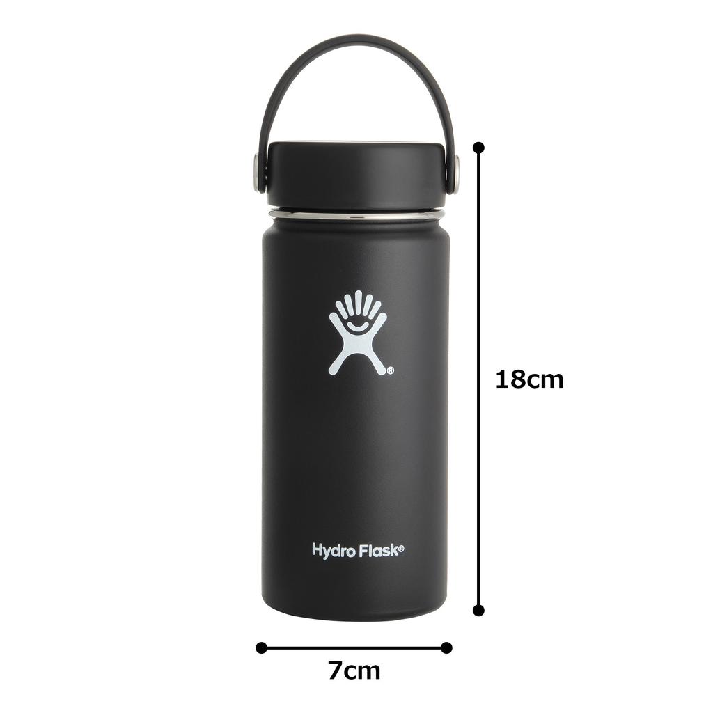 Hydro Flask HYDRATION Wide 16oz 473ml 20 Black 5089022