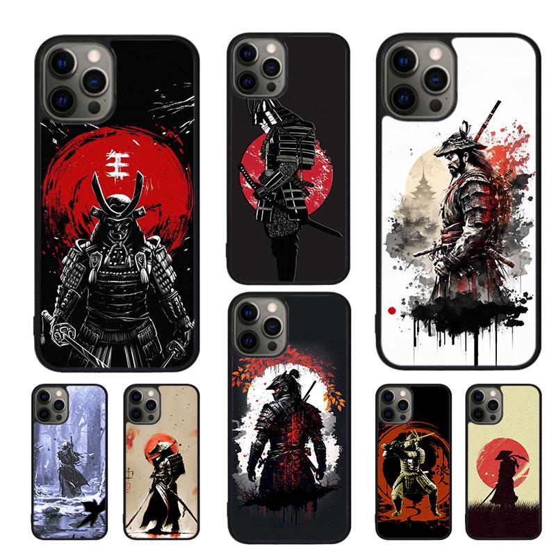 Japan Samurai Ninja Ronin Mobile Phone Cases Cover For iPhone 17 Air 16 15 14 12 13 11 Pro MAX apple Plus Coque