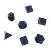 Family Game Role Playing Game Educational Toy Black RPG Dice Set Polyhedral Dice Number Dices Kit