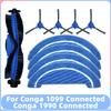 Compatible for Conga 1099 Connected / 1990 Connected Robot Vacuum Spare Parts Main Side Brush Filter Mop Replacement Accessory