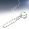 Silver Mouthpiece Trainer Brass Brass Accessories Durable Trumpet Mouthpieces  For Brass Players