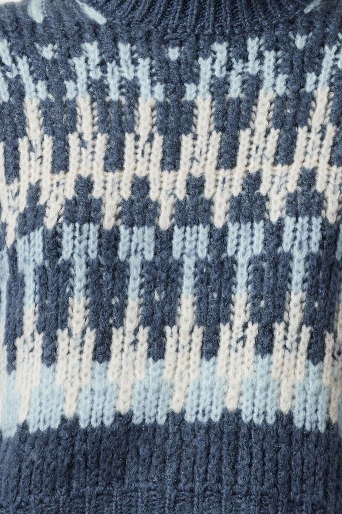 Женский свитер в элегантном стиле, зеленый мягкий текстурированный толстый укороченный трикотаж с воротником-стойкой