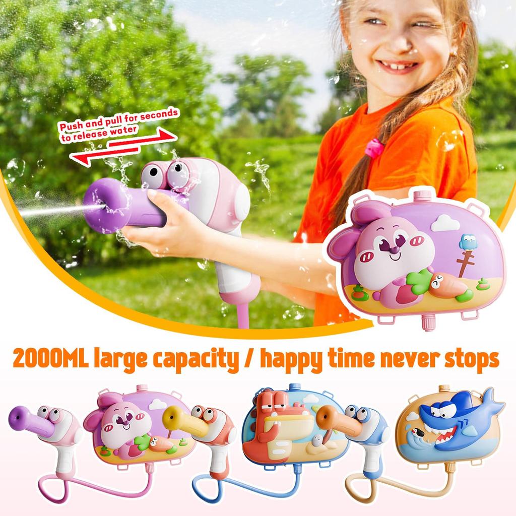 Children's Backpack Water Toy Spray Water Outdoor Water Beach Children's Toys