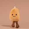 Cute Potato Plush Keychain Cartoon Food Stuffed Doll Pendant Car Key Ring Backpack Bag Decor Kid Gift