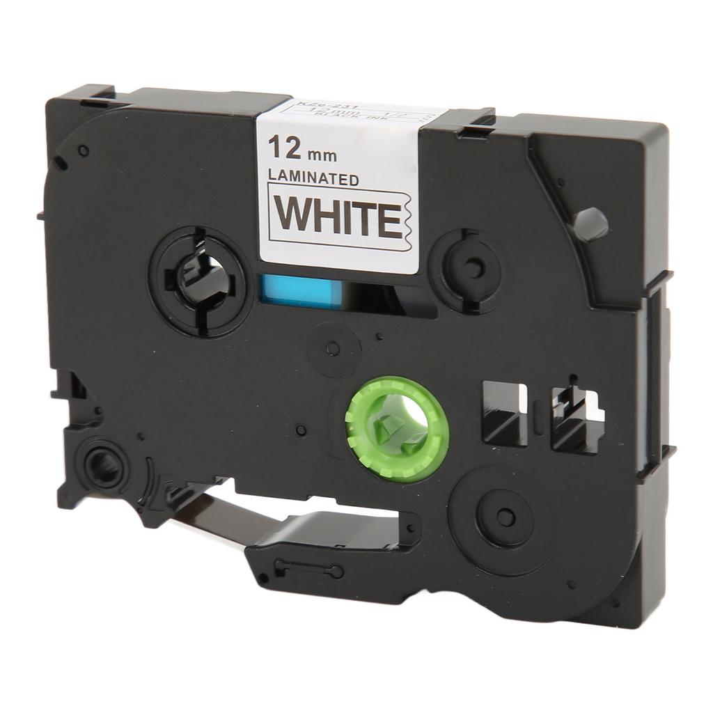 Лента для этикеток Label Maker сменная с белым фоном и черными буквами для D1 для LM21
