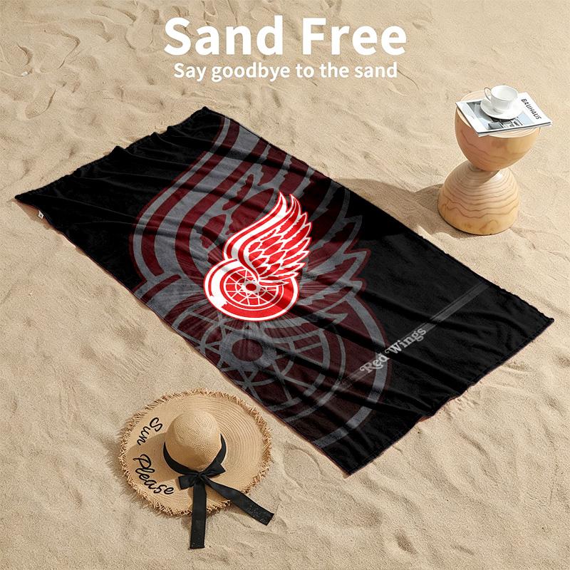 Detroit Red Wings Beach towels also serve as bath towels summer essential a musthave for the outdoors the beach and the pool