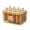 8 Hole Ice Popsicle Mould For Kids Homemade Ice Cream Mold Food Grade Ice-lolly Mold Kitchen Frozen Ice Popsicle Maker