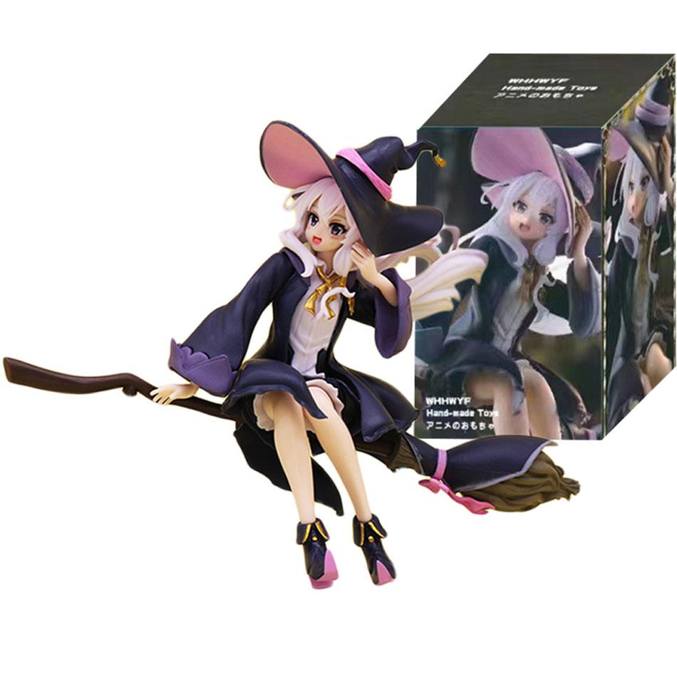 19СМ Фигурка Элайны из аниме «Ведьма, блуждающая по миру»: Фигурка Эйны из «Путешествия Эйны» Коллекционная модель фигурки ведьмы Игрушка Хэллоуинский подарок