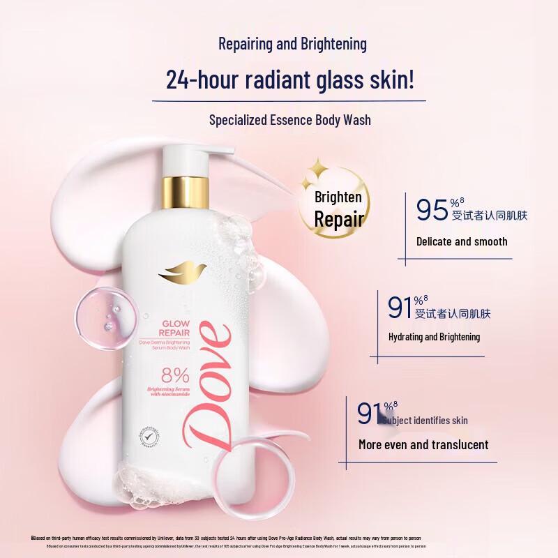 DOVE Специализированный осветляющий гель для душа