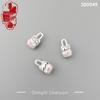 Серебряная 999 пробы Колье-колокольчик «Ку-ку» для женщин