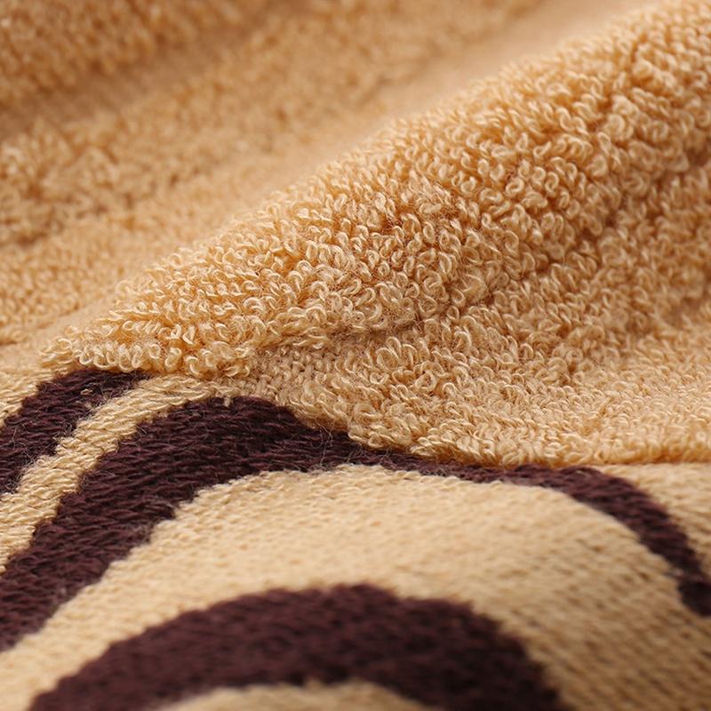 Супервпитывающее полотенце для рук с рисунком тигра, банное полотенце из бамбукового волокна, мягкое и удобное