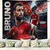 Fernandes Wall Tapestry Aesthetic Wall Hanging Printed Fabric Blanket Decorative Tapestries for Bedroom Living Room Home Decor