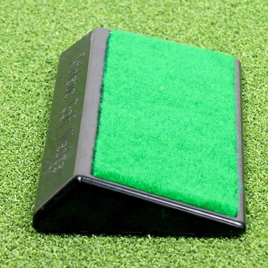 Компактный портативный тренажер для гольфа с простой в использовании педалью коррекции выравнивания на 15 градусов