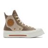 Converse Кроссовки Chuck 70 De Luxe Squared High Mud Mask Nutty Granola унисекс серые Egret A06430C