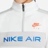 Nike Повседневный спортивный костюм Без капюшона Воротник-стойка Молния до середины груди Печать логотипа бренда Карман спереди Длинный рукав Толстовка с эластичной резинкой на талии Детская толстовка DA1410-097
