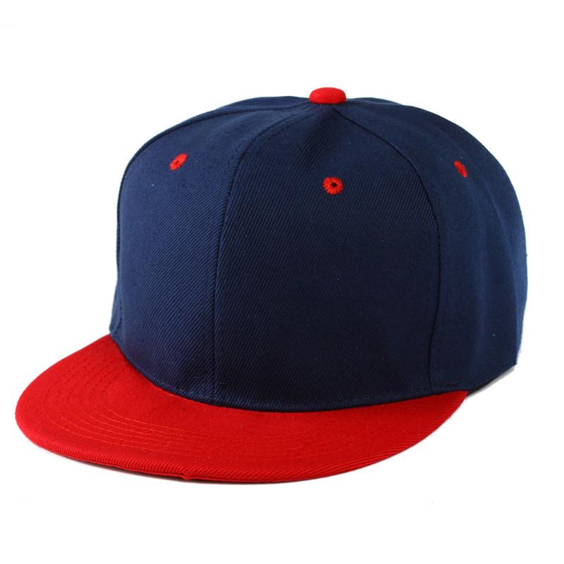 Классическая кепка Snapback Хип-хоп с плоским козырьком Бейсболка Прострочка Тракер Регулируемая