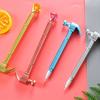 Возвращение в учебный сезон 10 шт. 0,5 мм алмазный молоток для укладки ручка высококачественная канцелярская гелевая ручка пластиковый молоток декомпрессия развлекательная ручка для подписи