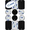 Great 1 Universal Metal Plates with 3M Adhesive for All Magnetic Car Mounts, Cell Phone, Tablet Holder, Cradle-Less, Air Vent Mount, 6 Rectangular, 6