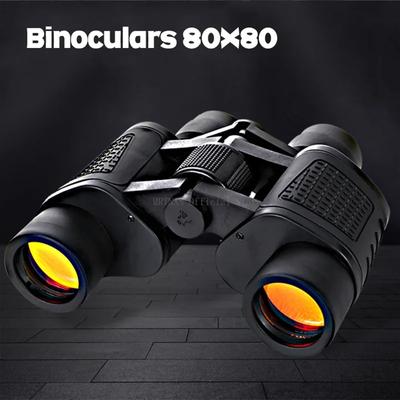 Бинокль 80X80 с большим увеличением, профессиональный телескоп с большим радиусом действия, портативные окуляры HD, телескоп ночного видения для работы при слабом освещении