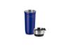 Le Creuset Travel Tumbler Mug 350ml azure blue stainless steel vacuum insulation hot cold wide mouth easy to clean on the go convenient