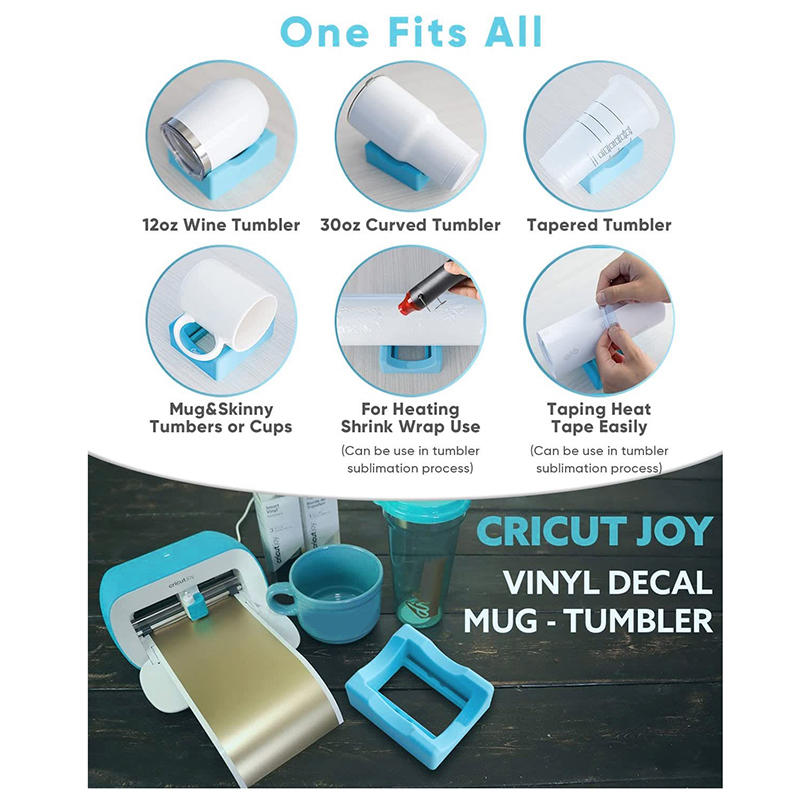 1 шт. Силиконовая подставка для чашек для тамблеров, держатель для тамблеров для рукоделия со встроенным пазом и войлочным ракелем, противоскользящая подставка для тамблеров, держатель для чашек