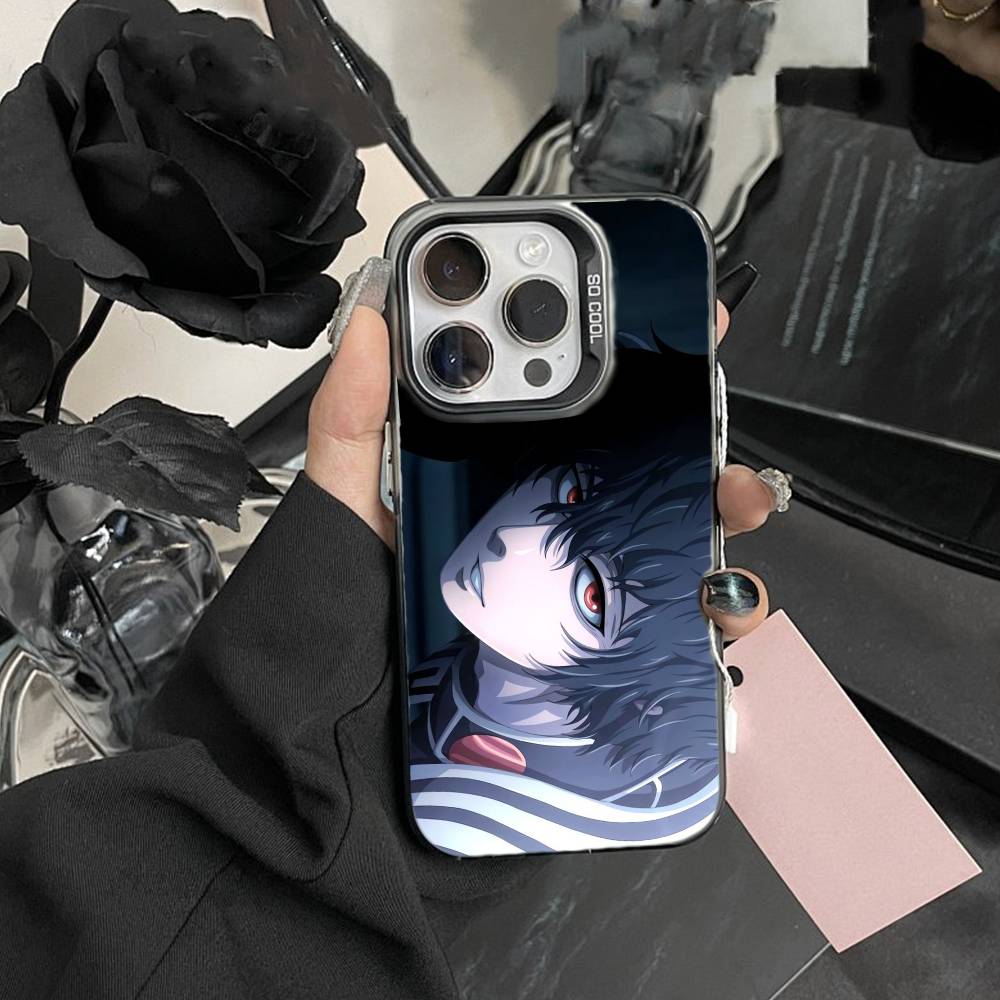 Чехол для телефона с изображением Аниме Запись о Рагнарёке Для iPhone17, 16,15,14,13,12 Pro Max Черный Конфетный Матовый Ударопрочный Чехол