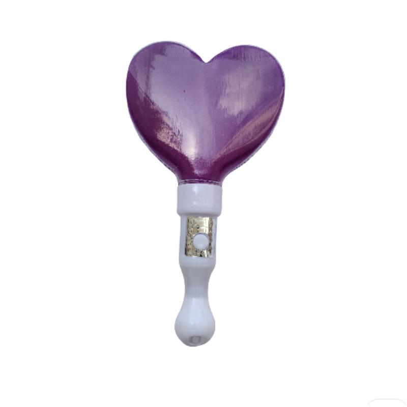 Светящаяся палочка в форме сердца: Светящаяся палочка для чирлидинга Star & Peach с логотипом на заказ.