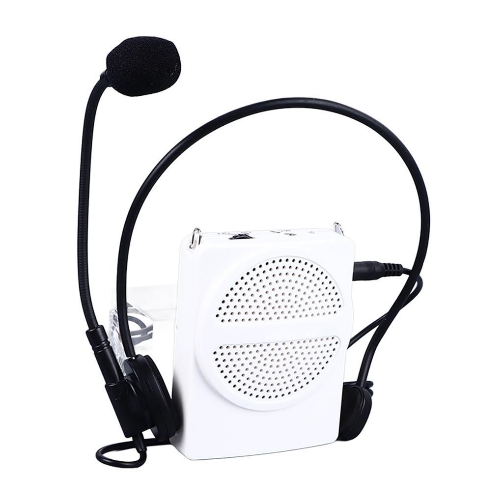 Беспроводной усилитель голоса с гарнитурой и микрофоном, практичный портативный для встреч гидов-учителей