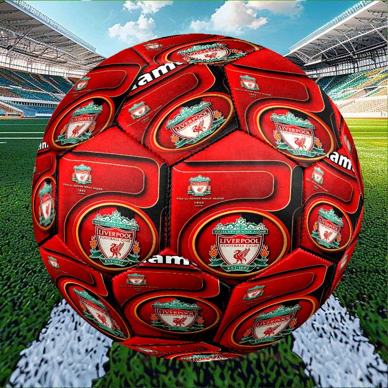 Custom Name Personalized Football team F.C-A Print Size 5 Soccer Ball Training & Match Football, for Team, Kicking, Gift for Football Enthusiasts