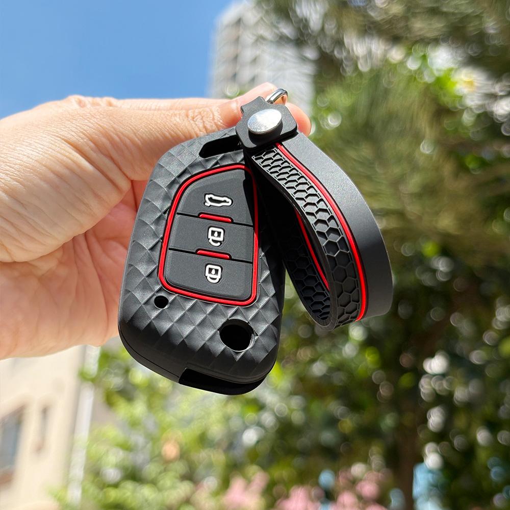 Чехол для ключа для VVDI2 Проводной Xhorse MINI XHORSE Программатор Универсальный для Citroen C4 Для Peugeot 207 Складной Брелок-чехол для ключа