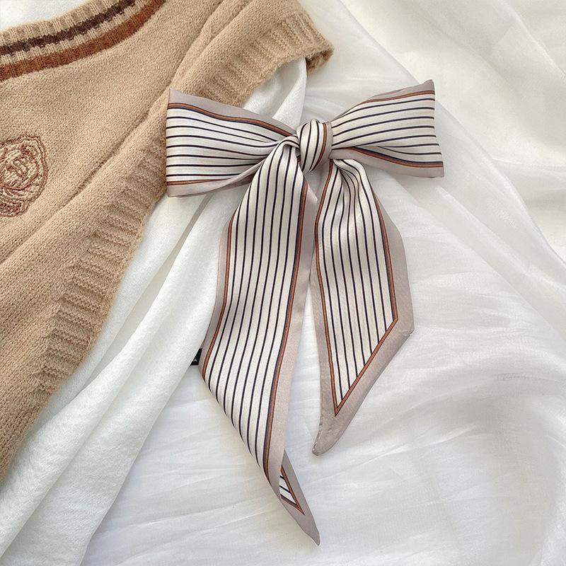 4 шт. Узкий шелковый шарф с шелковистой текстурой, повязка для волос, женский весенний аксессуар для волос, бандана на запястье, платок, лента, шарфы, аксессуары для волос