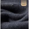 JIUMU Men's Pure Wool Warm Scarf