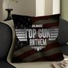 T-Top Gun Pillowcase Toon Gift Cushion Cover Bedroom Home Sofa Chair Seat Decor Pillow Case