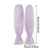 Summer Women's Ice Silk Sun Protection Arm Sleeves Elegant Pleated Bubble  Anti-UV Gloves Cooling Sleeves for Outdoor Driving Cycling