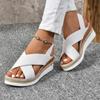 Fashion Sandals Women's Slippers Women's Wedge High Heels Casual Sandals Simple Fashion Women's Sandals