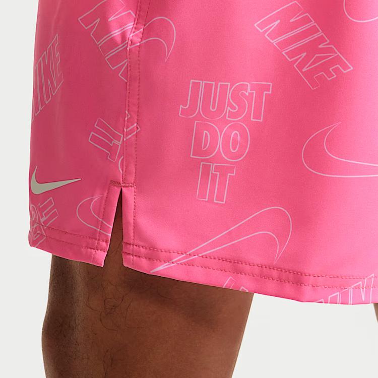 Nike Пляжные шорты Swim Breaker, эластичные, тканая сетка, повседневные, мужские, IU2358-649