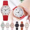 Digital Face Ultra-thin Alloy Belt Watch Multi-color Face Ladies Watch
