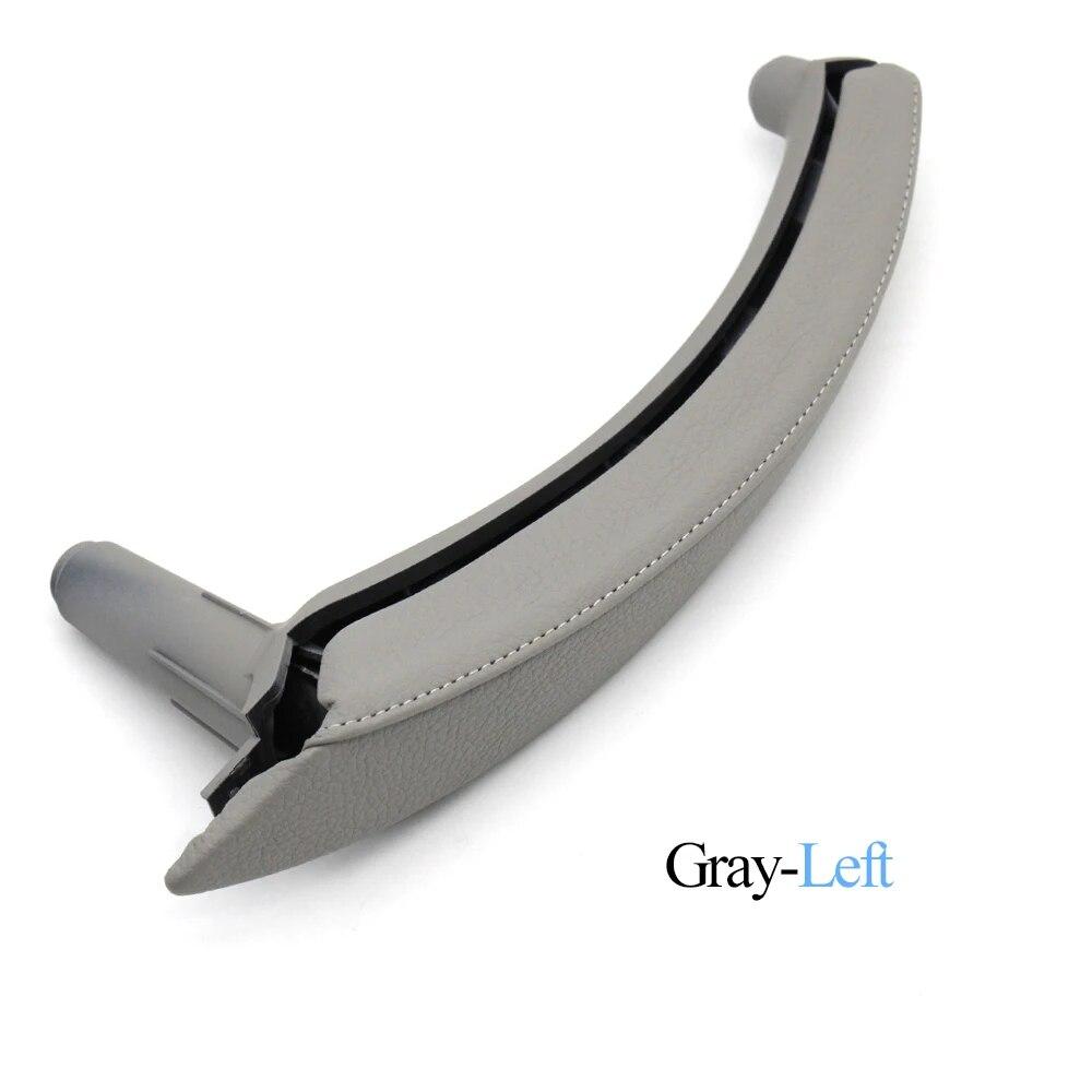 Модернизированная ручка открывания левой и правой пассажирской двери автомобиля с кожаной накладкой, замена для BMW X5 X6 E70 E71 E72 2007-2013