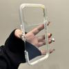 Прозрачный акриловый чехол для телефона For For Iphone 17 16 1 14 13 Pro Max 17Pro Конфетный цвет Ударопрочный бампер Прозрачная задняя крышка