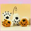Тигр Животное Мягкая Лапа Брелок Уникальный Детский Коллекционный Подвеска для Сумки Кукла Подарок