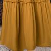 Женская макси-юбка с высокой талией и эластичным поясом, однотонная однотонная юбка трапециевидной формы с рюшами, длинная юбка для праздника и вечеринки, уличная одежда