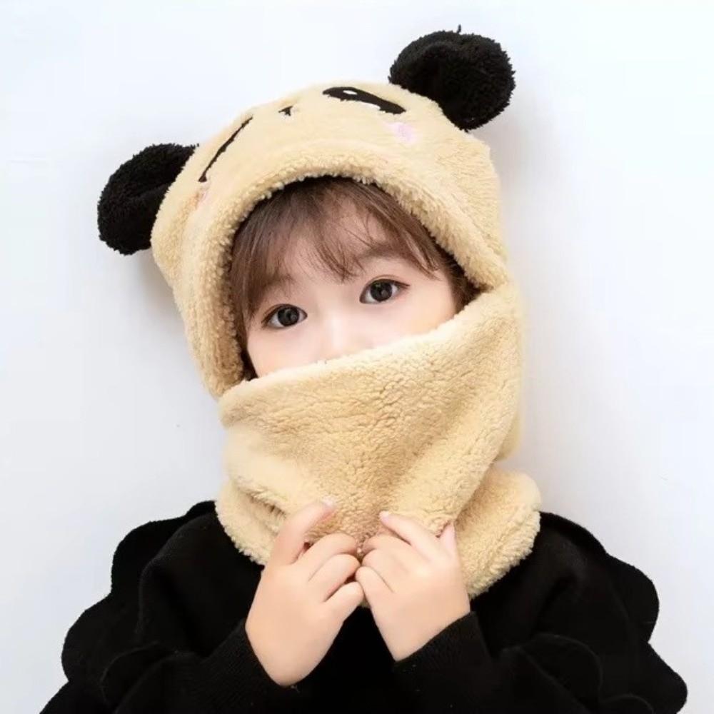 Panda Children Beanie Caps Cartoon Kids Plush Hat Fashion Kids Winter Hats Toddler