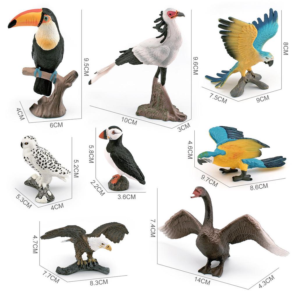 Модель Птицы Реалистичная Белая Сова Пластиковая Фигурка Для Домашнего Декора Коллекция Подарок