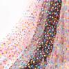 100*160CM Colorful Dot Mesh Tablecloth With Soft Tulle For Clothing Skirt Headdress Table Cover Wedding Birthday Party Decoration Supplies