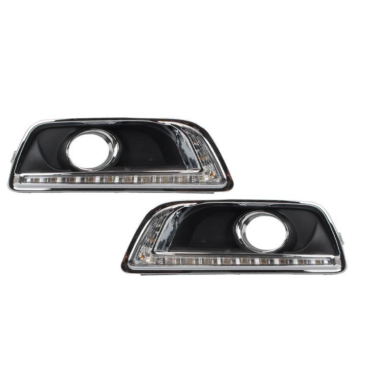 Совместимо с моделями Malibu 12-15: Комплект для переоборудования дневных ходовых огней и светодиодных противотуманных фар.