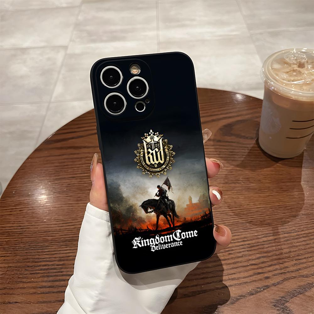 Чехол для телефона Kingdom Come Deliverance 2 для iPhone 17 Air 16 Pro Max 15 Pro 14 Plus 13 11 12 Xr X Xs 7 8 Plus Se Задняя крышка
